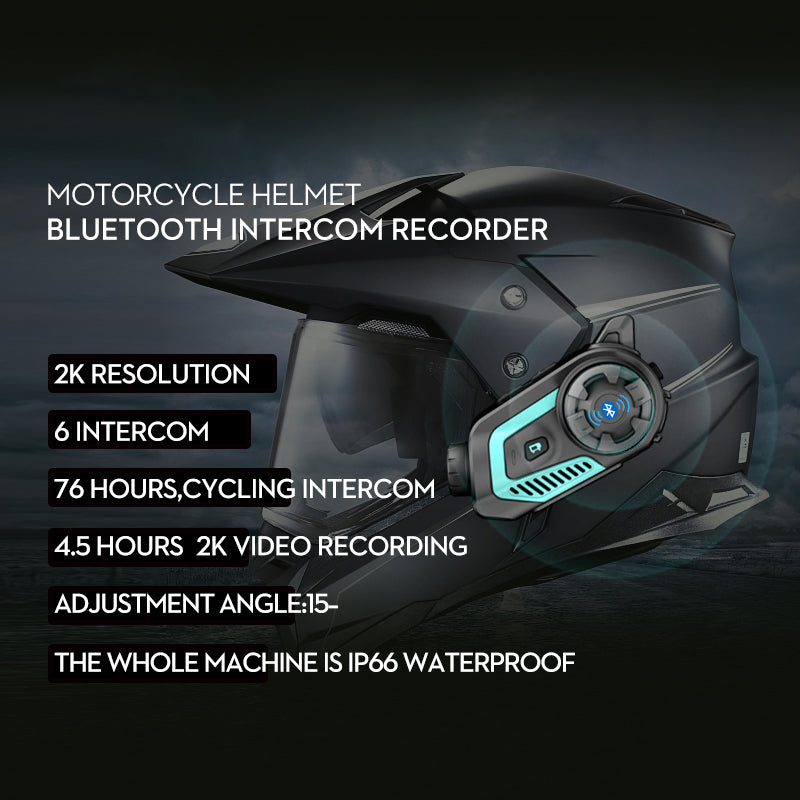 S40 Motorcycle Intercom Waterproof Bluetooth Motorbike Helmet Interphone Video Recorder S40 Motorcycle Intercom Waterproof Bluetooth Motorbike Helmet Interphone Video Recorder